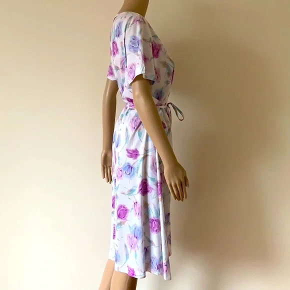 VINTAGE | David Keys floral midi dress - Picture 9 of 12